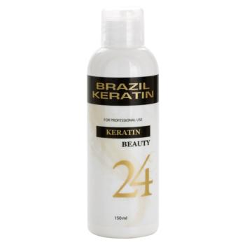 Brazil Keratin Beauty Keratin špeciálna ošetrujúca starostlivosť pre uhladenie a obnovu poškodených vlasov 150 ml