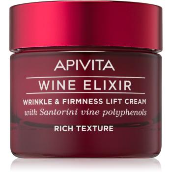 Apivita Wine Elixir Santorini Vine bohatý protivráskový krém so spevňujúcim účinkom 50 ml