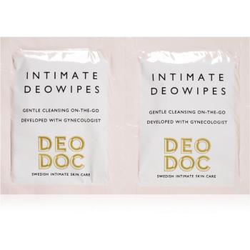 DeoDoc DeoWipes Fresh Coconut obrúsky na intímnu hygienu 10 ks