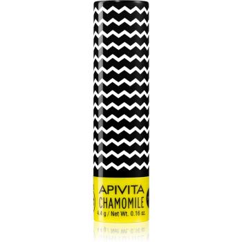 Apivita Lip Care Chamomile hydratačný balzam na pery SPF 15 4.4 g