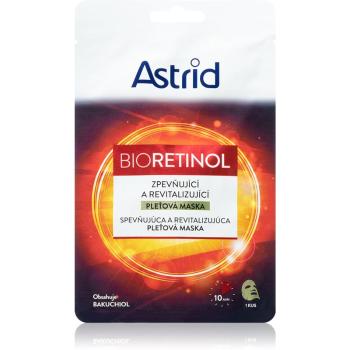 Astrid Bioretinol textilná maska pre okamžité spevnenie a vyhladenie pleti s vitamínmi a Bakuchiolem 20 ml