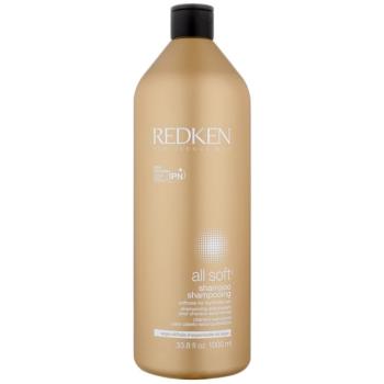 Redken All Soft šampón pre suché a krehké vlasy s arganovým olejom 1000 ml