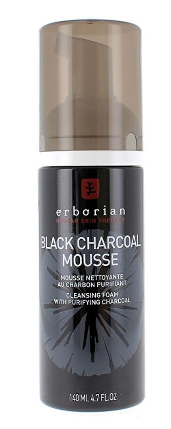Erborian Čistiaca pena pre mastnú a zmiešanú pleť Black Charcoal Mousse ( Clean sing Foam) 140 ml