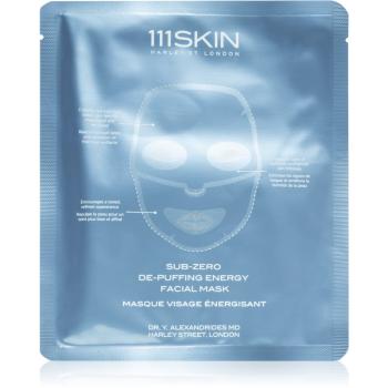 111SKIN Sub-Zero De-Puffing plátenná maska s osviežujúcim účinkom proti opuchom 30 ml