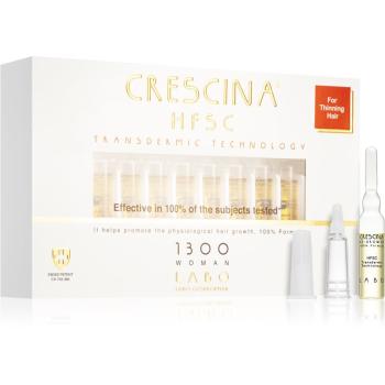 Crescina Transdermic 1300 Re-Growth starostlivosť pre podporu rastu vlasov pre ženy 20x3,5 ml