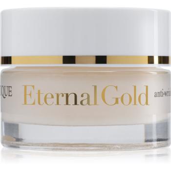 Organique Eternal Gold Anti-Wrinkle Therapy očný krém na korekciu tmavých kruhov a vrások s 24karátovým zlatom 15 ml