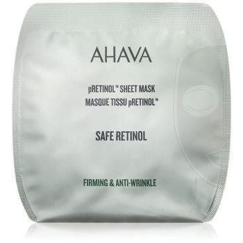 AHAVA Safe Retinol vyhladzujúca plátenná maska s retinolom