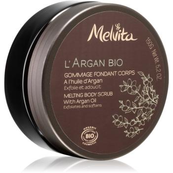 Melvita L'Argan Bio hydratačný telový peeling 150 g