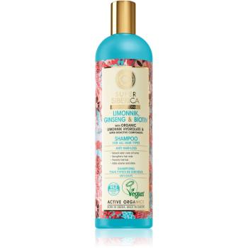 Natura Siberica Limonnik, Ginseng & Biotin šampón proti padaniu vlasov 400 ml