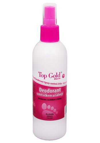 Chemek TopGold - dezodorant s nechtíkom, šalviou a Tea Tree Oil 150 g