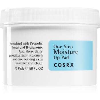 Cosrx One Step Moisture peelingové pleťové tampóny s hydratačným účinkom 70 ks