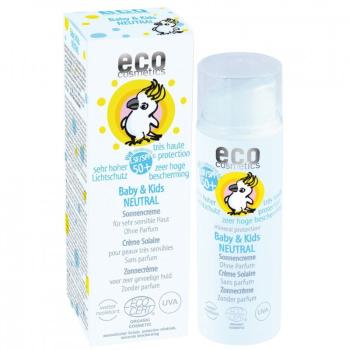 Baby detský opaľovací krém Neutral SPF 50+, Bio - Eco Cosmetics - 50 ml