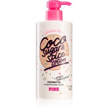 Victoria's Secret PINK Coco Sugar & Spice Lotion hydratačné telové mlieko pre ženy 414 ml