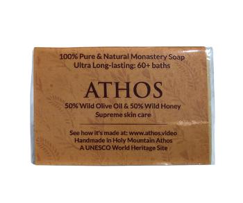 Athos Prírodné kláštorné mydlo Med 100 g