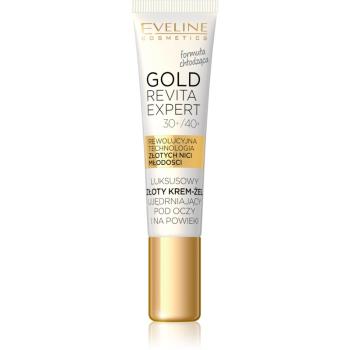 Eveline Cosmetics Gold Revita Expert spevňujúci očný krém s chladivým účinkom 15 ml