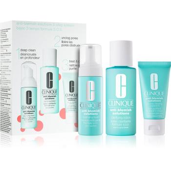 Clinique Anti-Blemish Solutions™ Clear Skin System Starter Kit cestovná sada I. pre ženy