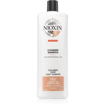 Nioxin System 3 Color Safe Cleanser Shampoo čistiaci šampón pre farbené rednúce vlasy 1000 ml