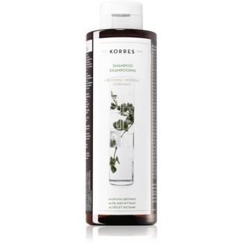 Korres Aloe & Dittany šampón pre normálne vlasy 250 ml