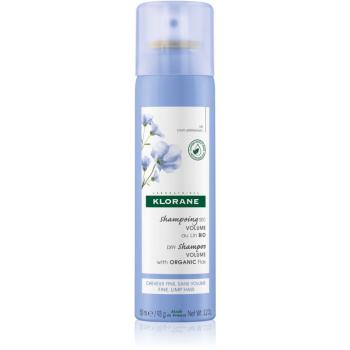 Klorane Flax Fiber suchý šampón pre jemné vlasy bez objemu 150 ml
