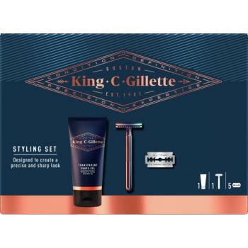 King C. Gillette Styling set darčeková sada pre mužov