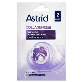 Astrid Zpevňujúca a omladzujúca pleťová maska Collagen Pro 2 x 8 ml