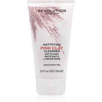 Revolution Skincare Pink Clay čistiaca pena s matujúcim účinkom 150 ml