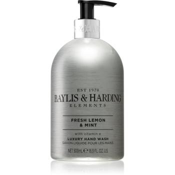 Baylis & Harding Elements Fresh Lemon & Mint tekuté mydlo na ruky 500 ml