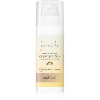 Senelle Cosmetics Light Protective With Tint tónovací ochranný krém SPF 50+ 50 ml