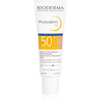 Bioderma Photoderm M ochranný tónovací krém proti pigmentovým škvrnám SPF 50+ odtieň Light 40 ml