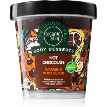 Organic Shop Body Desserts Hot Chocolate vyživujúci telový peeling 450 ml