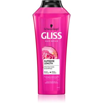 Schwarzkopf Gliss Supreme Length ochranný šampón pre dlhé vlasy 400 ml