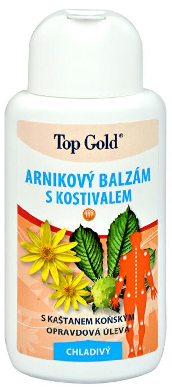 Chemek TopGold - Arnikový balzam s kostihojom - chladivý 200 ml