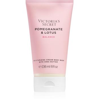 Victoria's Secret Natural Beauty Pomegranate & Lotus krémový sprchový gél pre ženy 236 ml