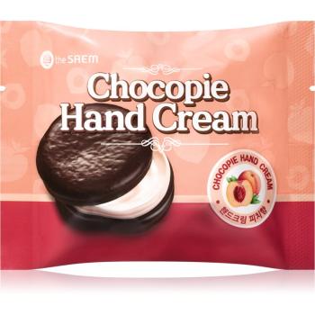 The Saem Chocopie Peach výživný krém na ruky 35 ml
