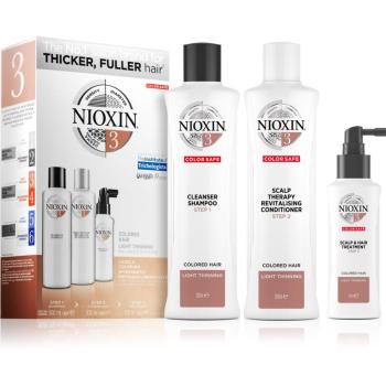 Nioxin System 3 Color Safe darčeková sada pre farbené vlasy unisex III.