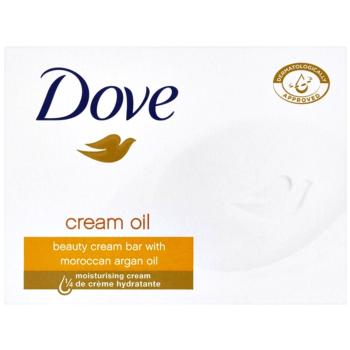 Dove Cream Oil tuhé mydlo s arganovým olejom 100 g