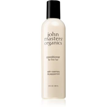 John Masters Organics Rosemary & Peppermint kondicionér pre jemné vlasy 236 ml