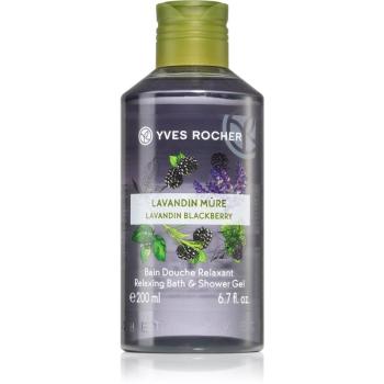 Yves Rocher Lavandin & Blackberry relaxačný sprchový gél 200 ml