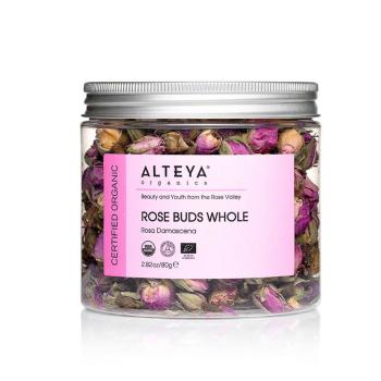 Prírodné ružové púčiky 80 g Alteya