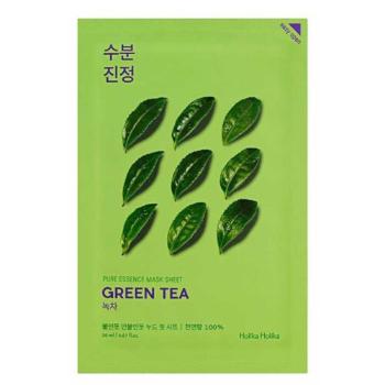 Holika Holika Plátýnková maska pre citlivú a začervenanú pleť Green Tea ( Pure Essence Mask Sheet) 20 ml