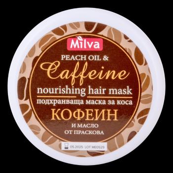 Maska na vlasy vyživujúca s kofeínom Milva 250 ml