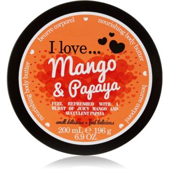 I love... Mango & Papaya telové maslo 200 ml