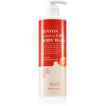Benton Refresh by CICA upokojujúci sprchový gél pre problematickú a mastnú pokožku 350 ml