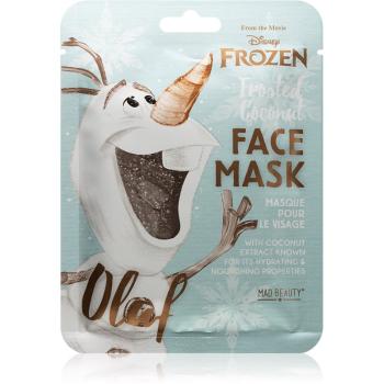 Mad Beauty Frozen Olaf plátenná maska s vysoko hydratačným a vyživujúcim účinkom 1 ks