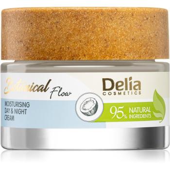 Delia Cosmetics Botanical Flow Coconut Oil denný a nočný krém s hydratačným účinkom 50 ml