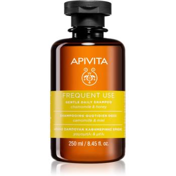 Apivita Frequent Use Chamomile & Honey šampón pre každodenné umývanie vlasov 250 ml