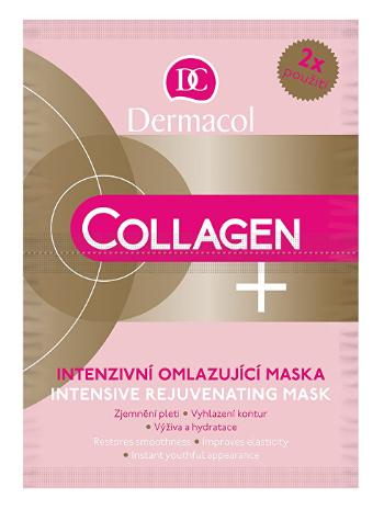 Dermacol Intenzívna omladzujúca maska Collagen plus (Intensive Rejuvenating Face Mask) 2 x 8 g