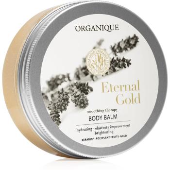 Organique Eternal Gold Smoothing Therapy rozjasňujúci a hydratačný telový balzam s 24karátovým zlatom 200 ml