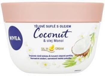 NIVEA Telové suflé s olejom Coconut & olej Monoi 200 ml