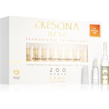 Crescina Transdermic 200 Re-Growth starostlivosť pre podporu rastu vlasov pre ženy 20x3,5 ml